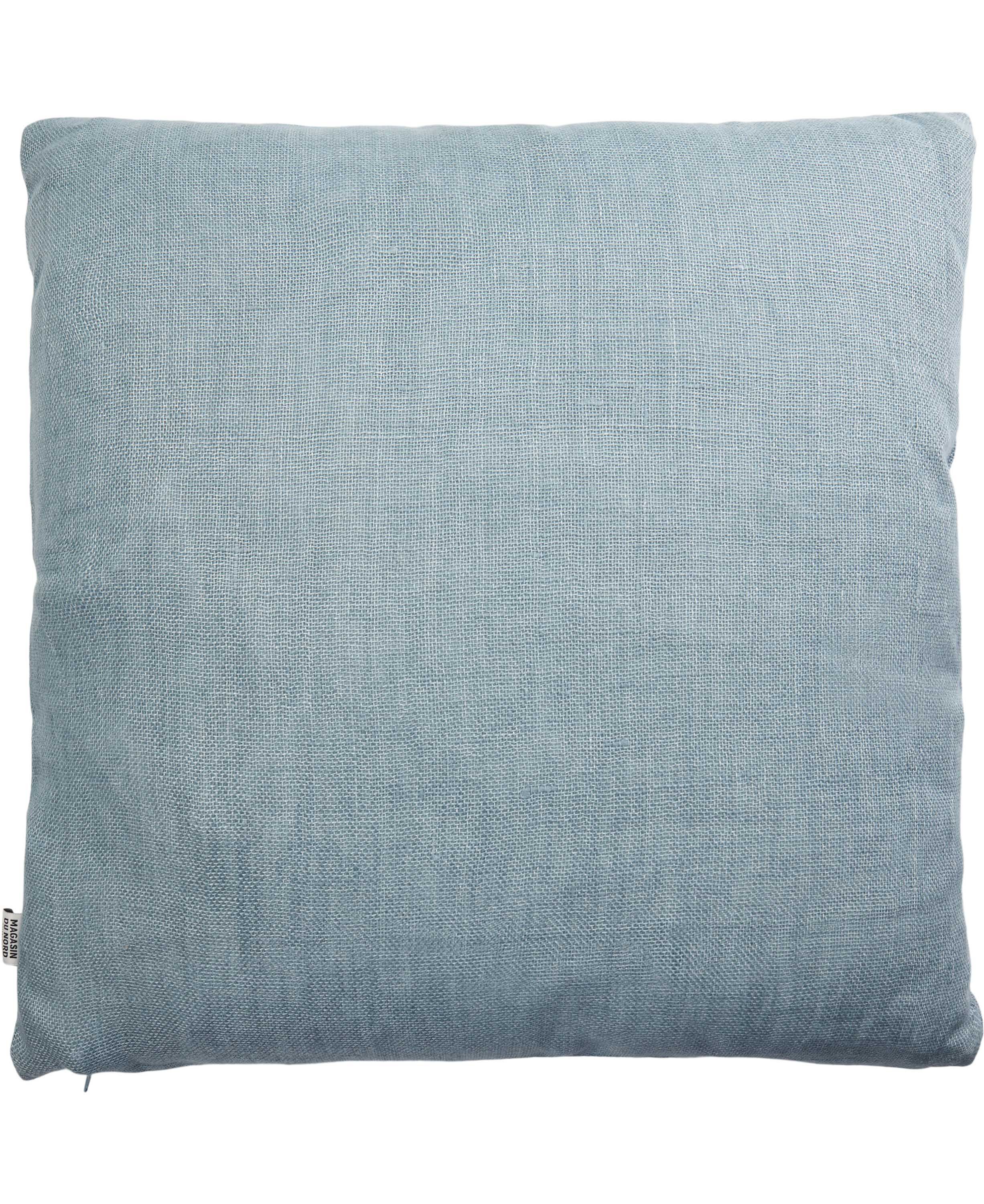 LINEN/GR&Aring;, PYNTEPUDE 48x48 CM