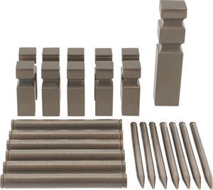 Kubb Grå/Brun Gummitre