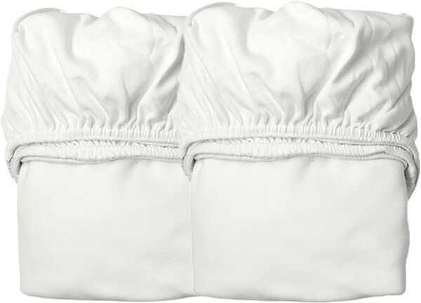 Lagen til babyseng, Organic, 2 pk, Snow