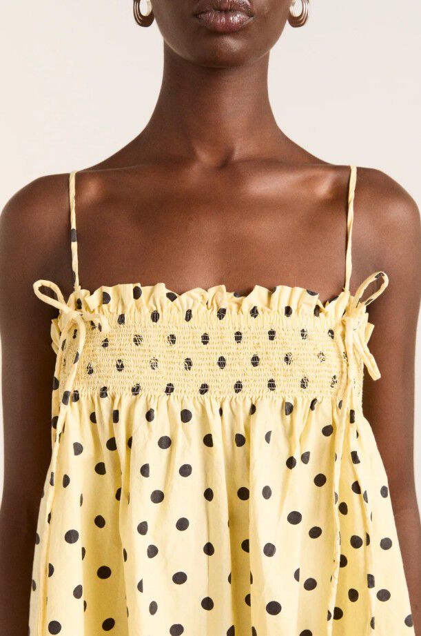 LILO MINI DRESS- BUTTER SPOT