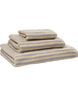 Stripe 40x60cm GOTS yellow/lavender col. 01