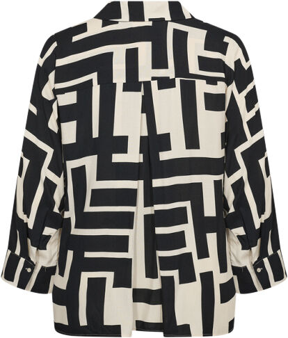 Curvy WA-ALVA 1 Bluse Sort