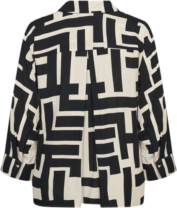 Curvy WA-ALVA 1 Bluse Sort