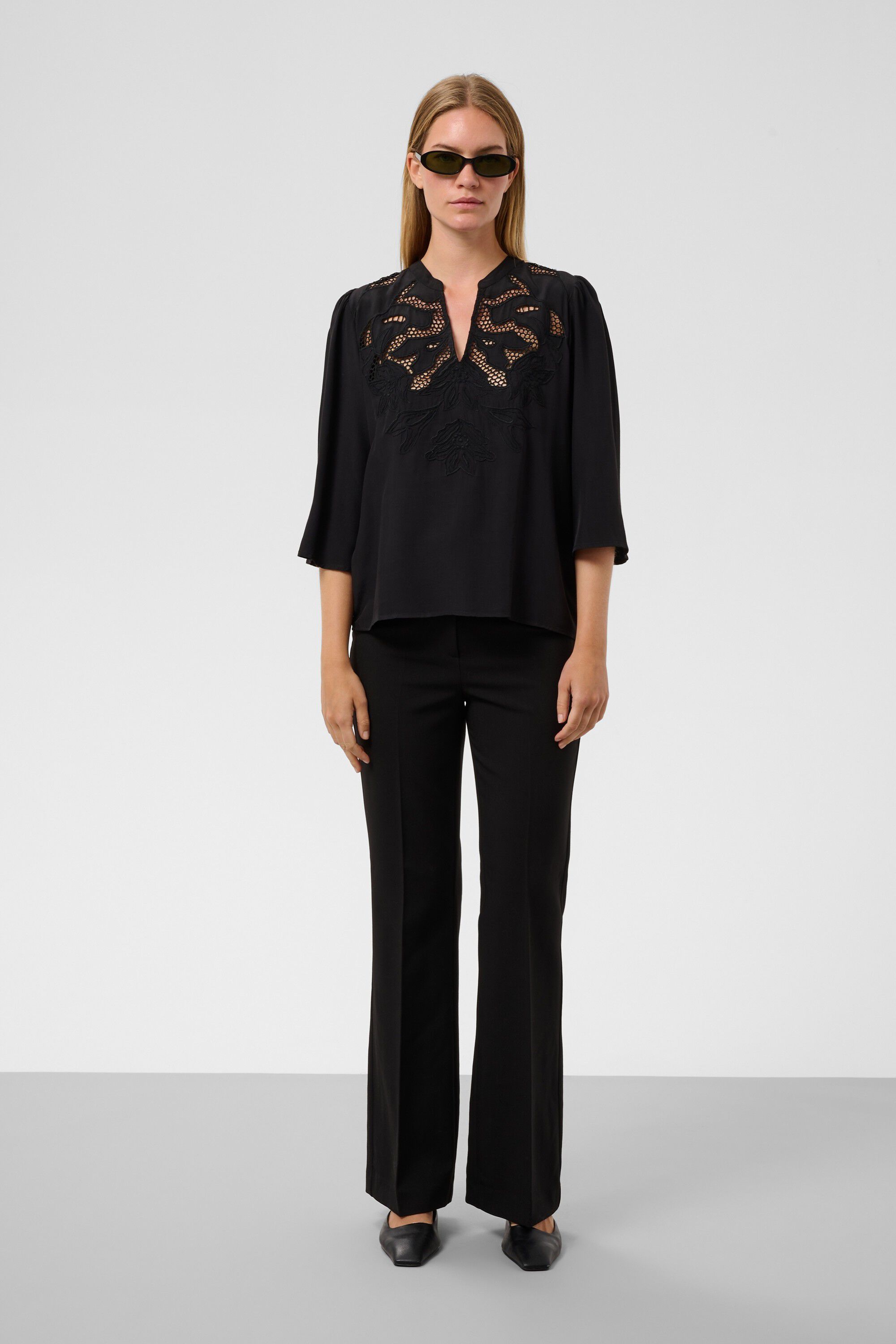 SLLantana Embroidery Blouse SS