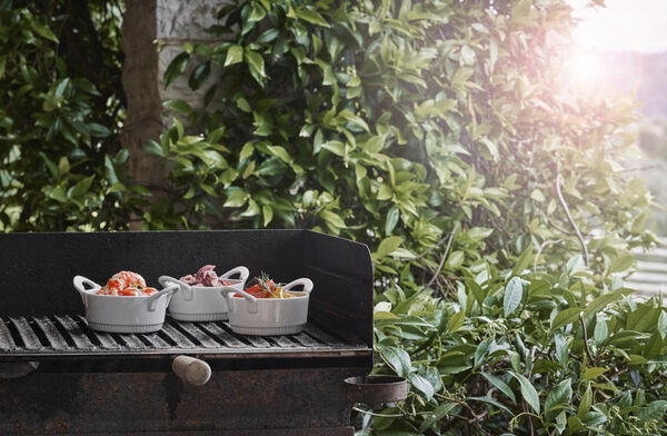 "Skål med handtag Toulouse 23 cl 11 cm Vit"