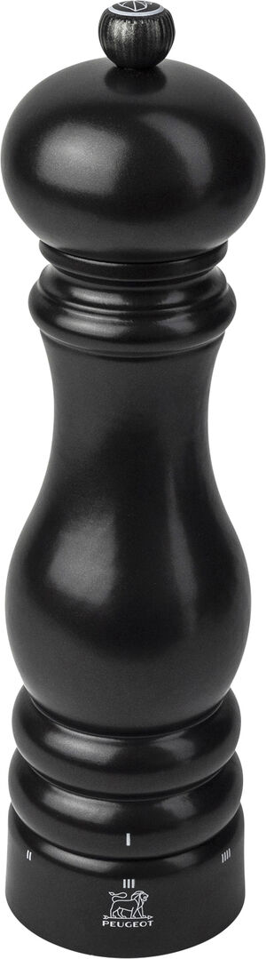 Saltkvern Paris uS 22 cm Svart Satin Bøk
