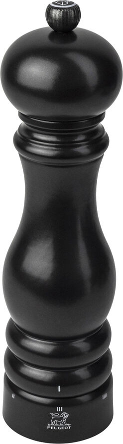 Saltkvern Paris uS 22 cm Svart Satin Bøk