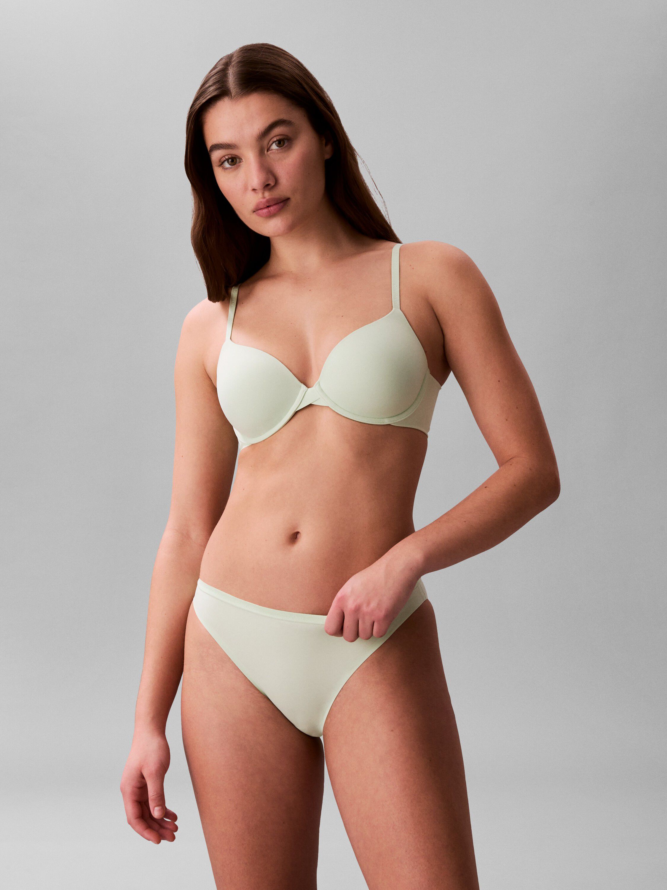 Tonal Logo Straps Lightly Lined Bra