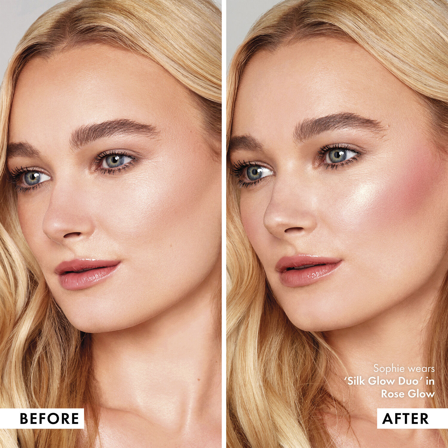 ICONIC London Silk Glow Duo, Rose Glow