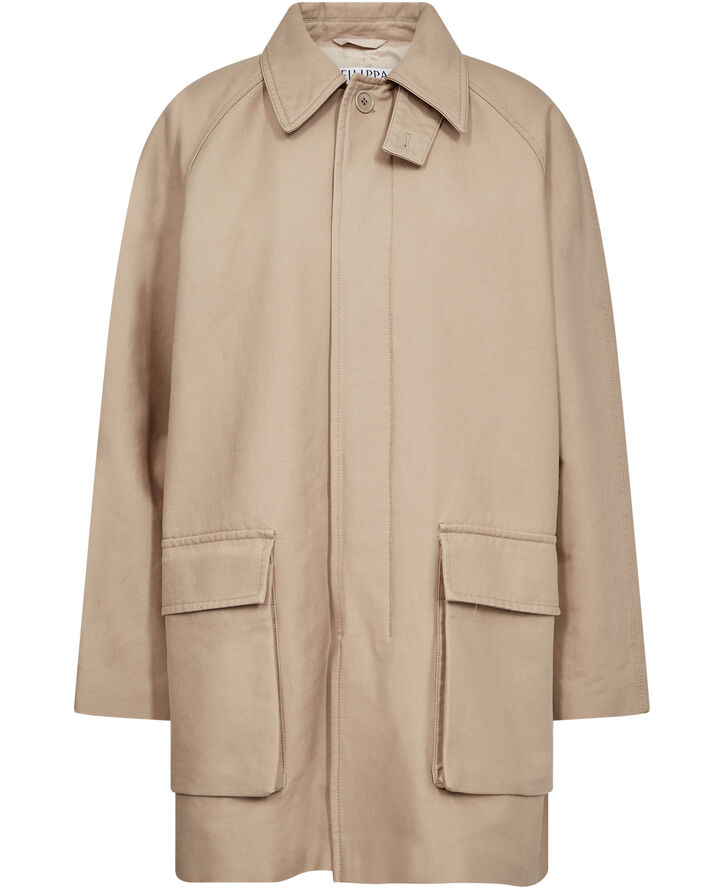 Padded Patch Pocket Jacket