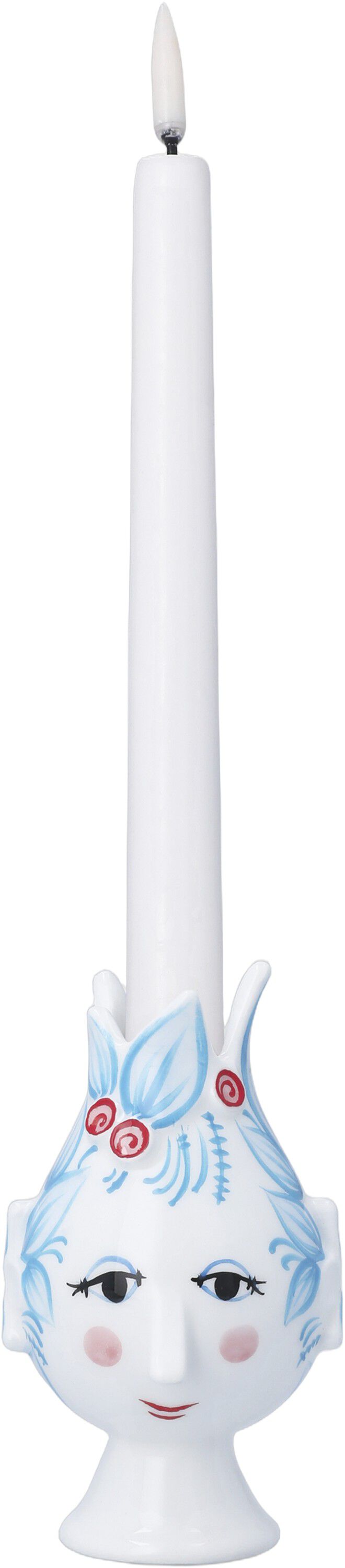 Titania Kronelysestage H11. 5 cm lys bl&aring;