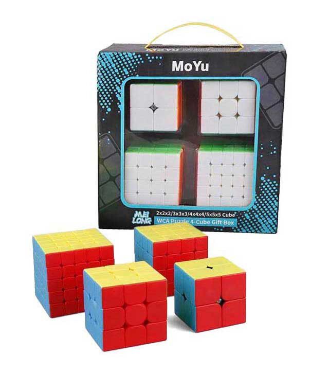MOYU 4-PCS CUBE 2-3-4-5