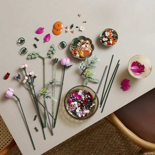 Smuk pink blomsterbuket 10342