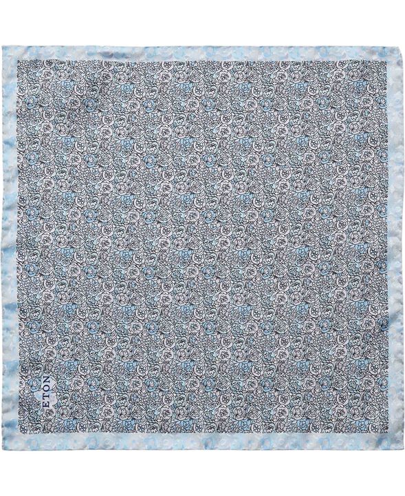 Floral Silk Pocket Square