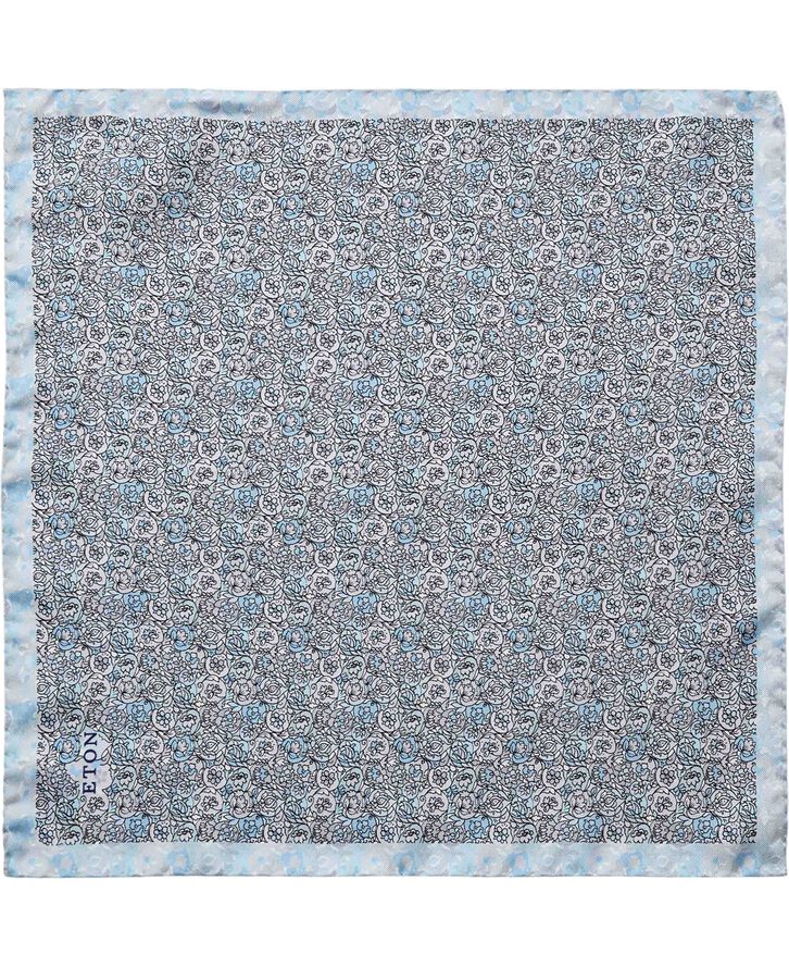 Floral Silk Pocket Square