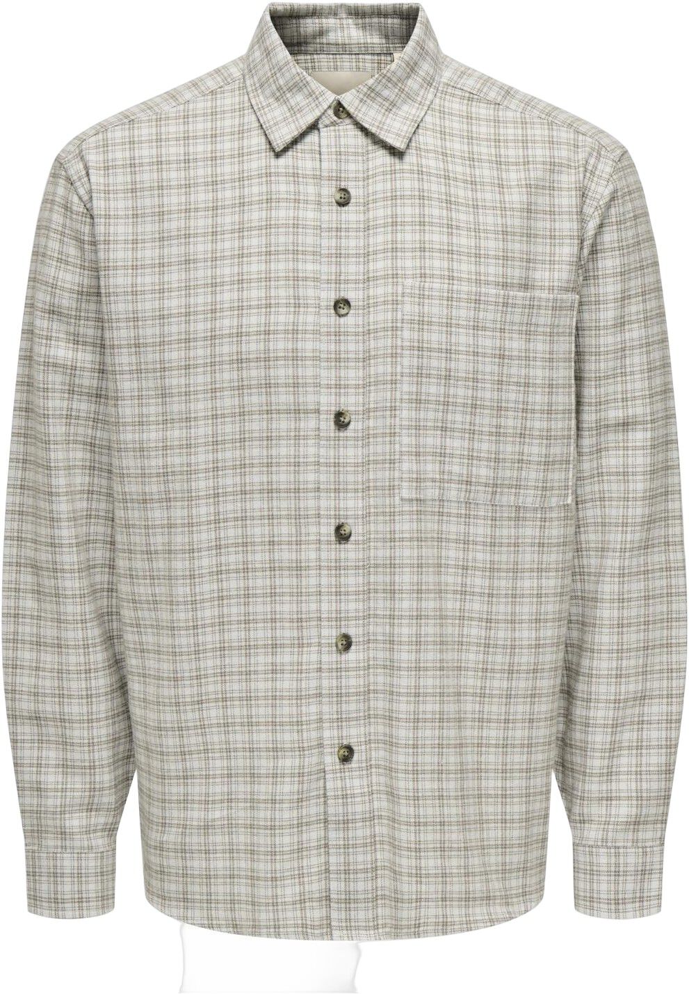 ONSGUDMUND LOOSE LS CHECKED SHIRT