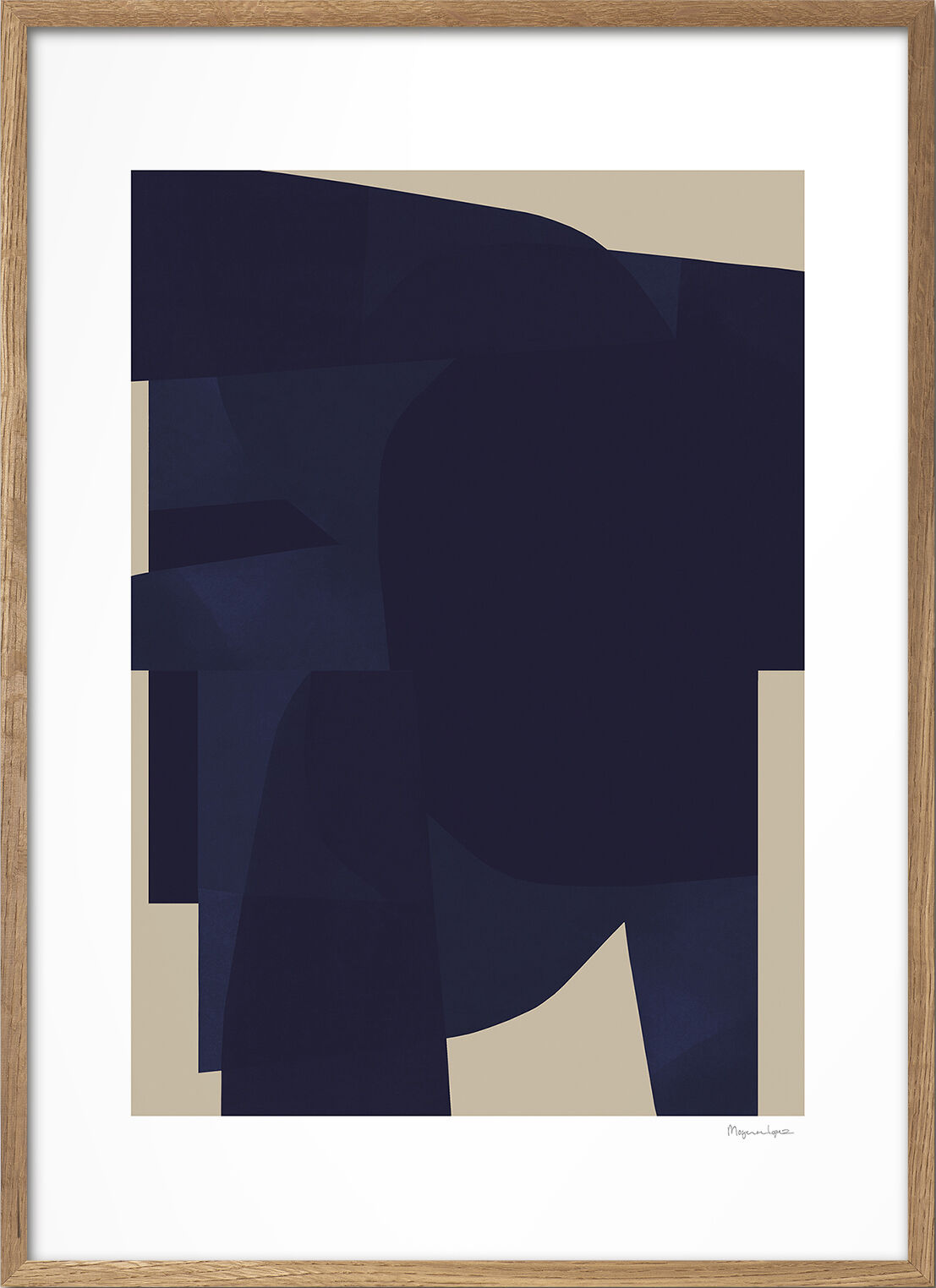 The Poster Club - Berit Mogensen Lopez - Blue