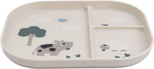 Foodie inddelt tallerken Tiny farm Sand