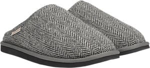 DARWIN WOOL - OPEN WOOL SLIPPERS WITH SHEARLING LINING