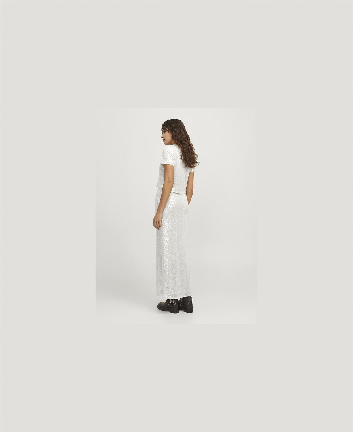 JXMIA SEQUIN SS TOP WVN