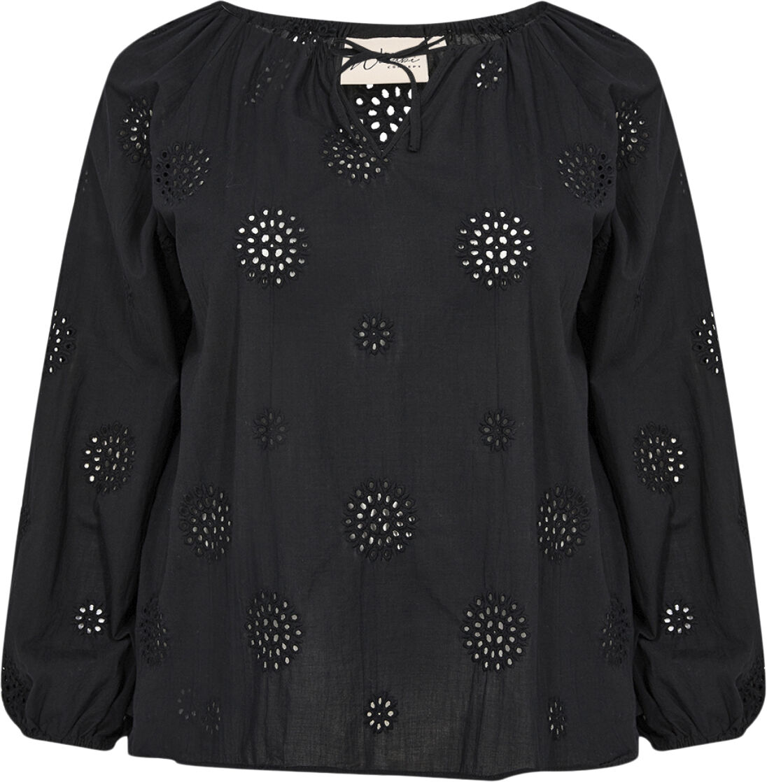 Curvy WA-GIT 1 Bluse Sort