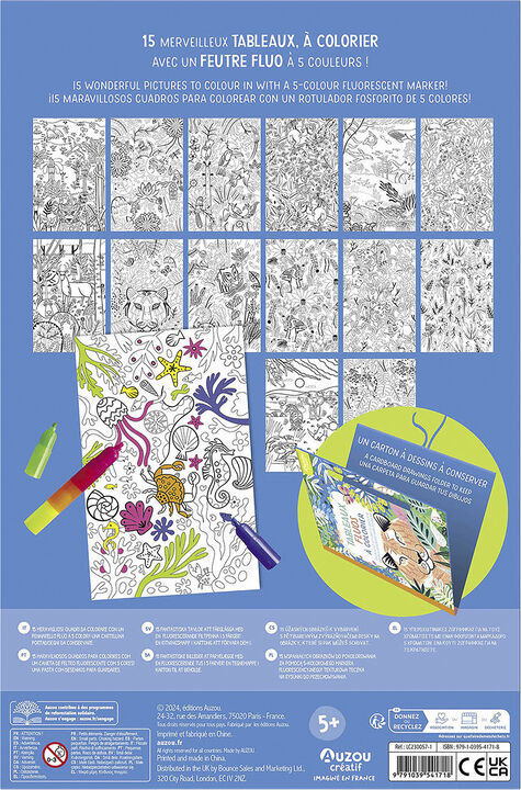 Auzou - Malebog - Neon motiver