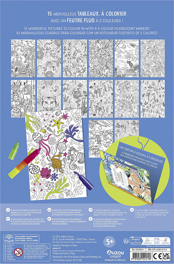 Auzou - Malebog - Neon motiver