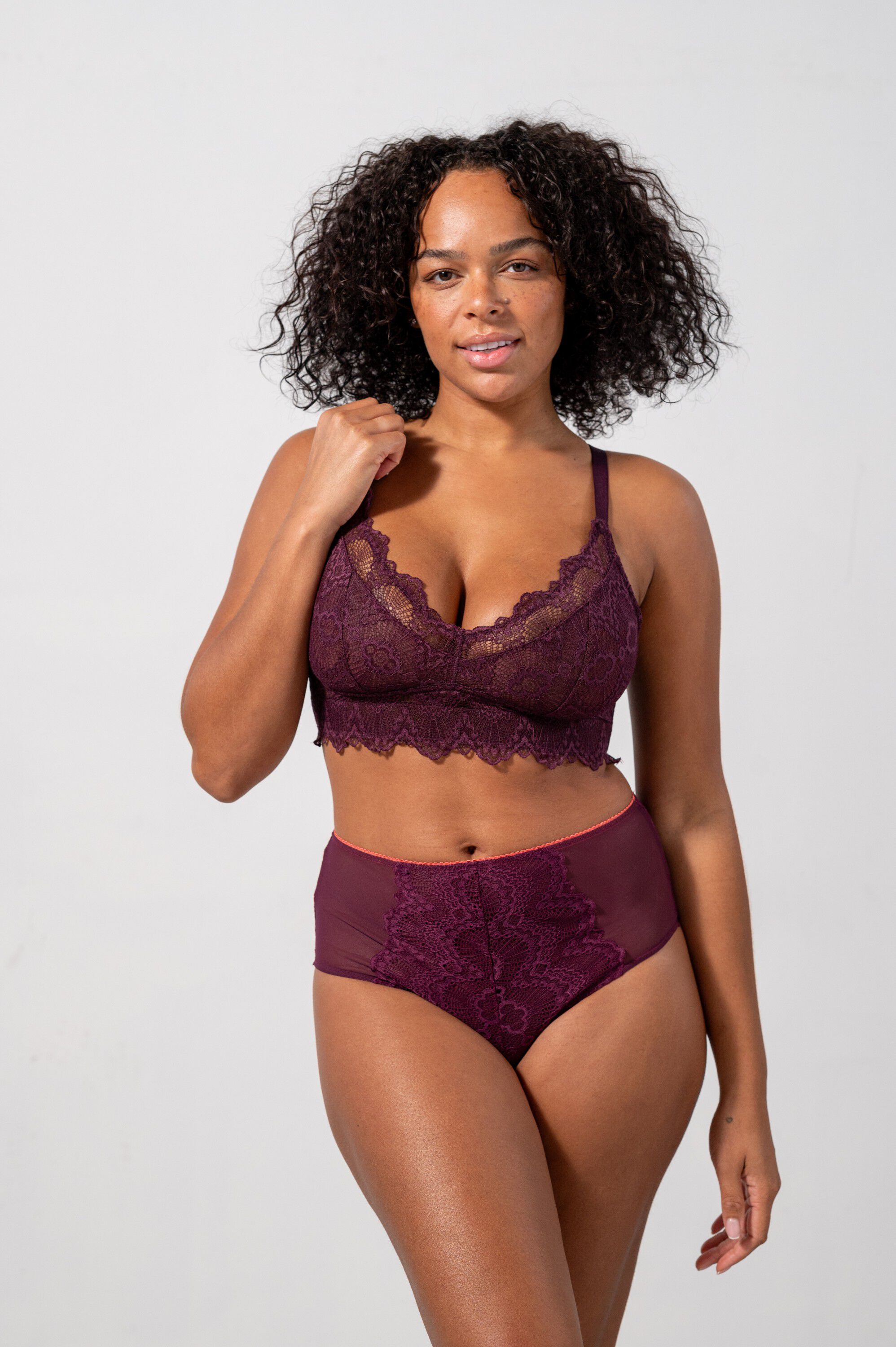 Lace Support Bra