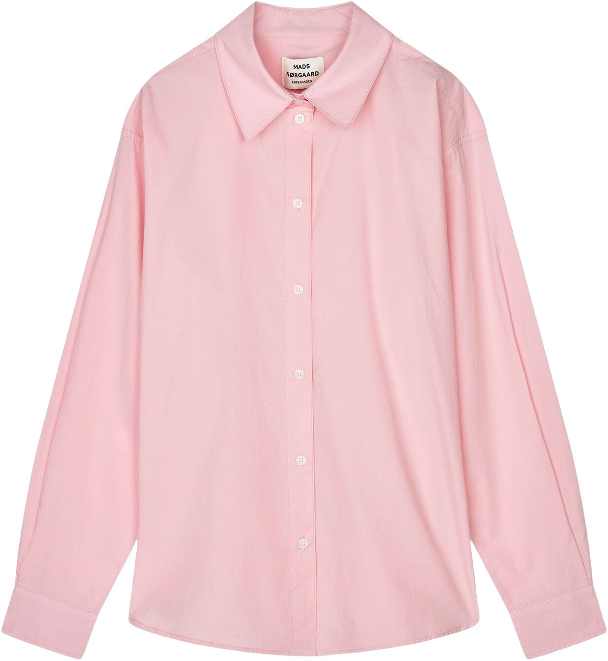 Peach Poplin Shelly Shirt