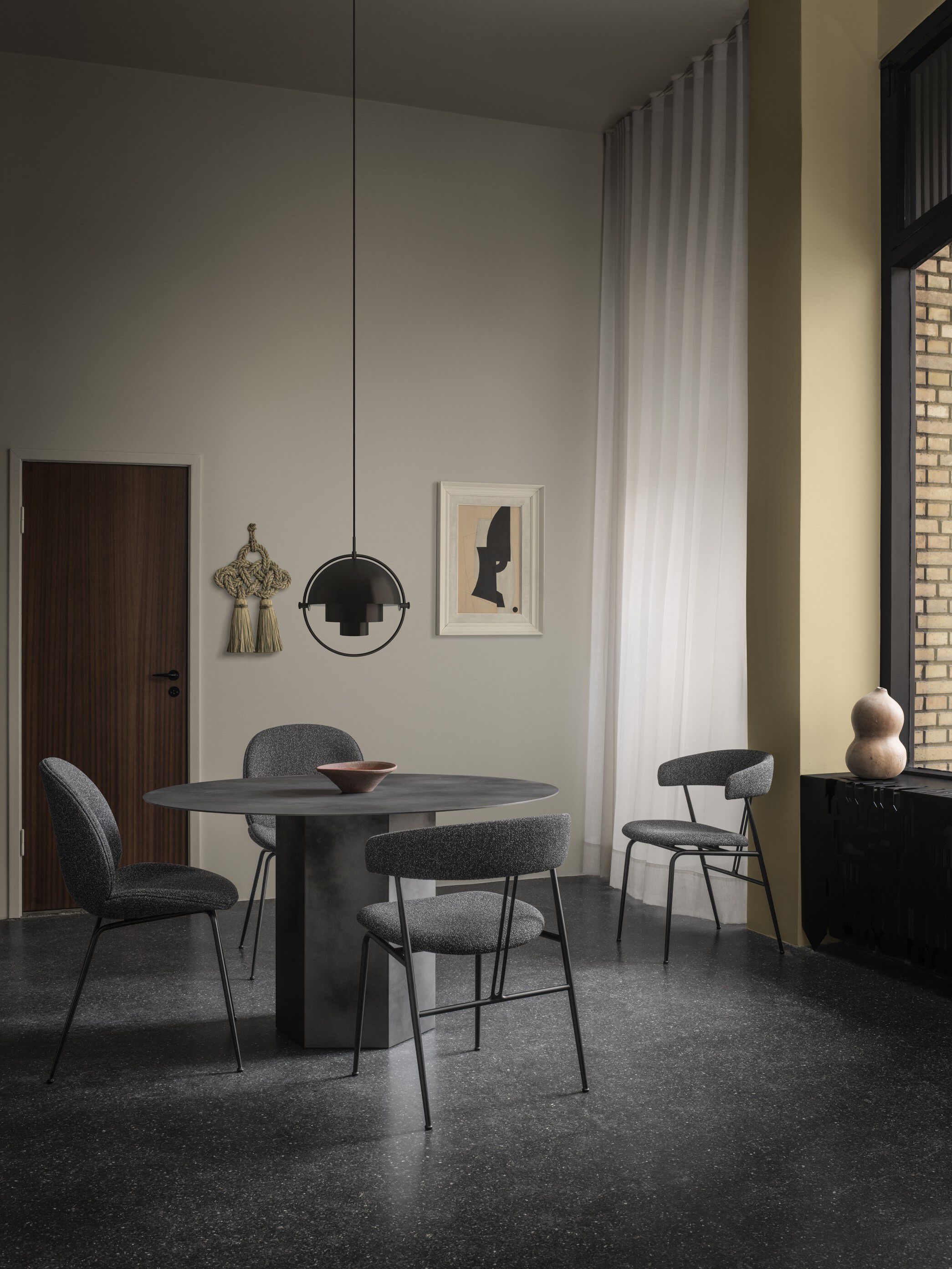 Multi-Lite Pendant (Base: Black Brass, Shade: Black Brass)