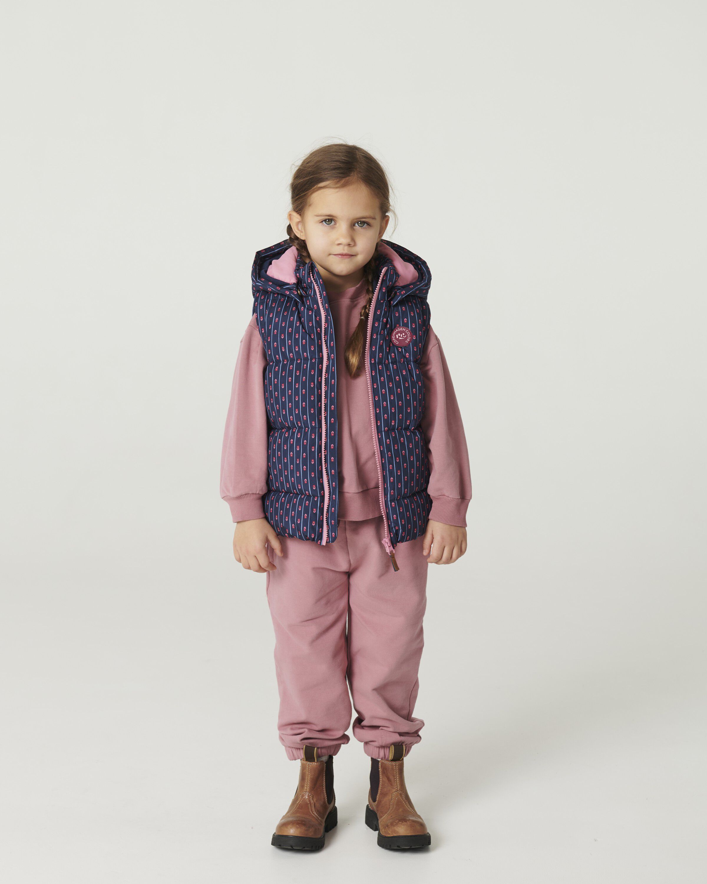 2 in 1 Puffer Jacket w. Removable Sleeves