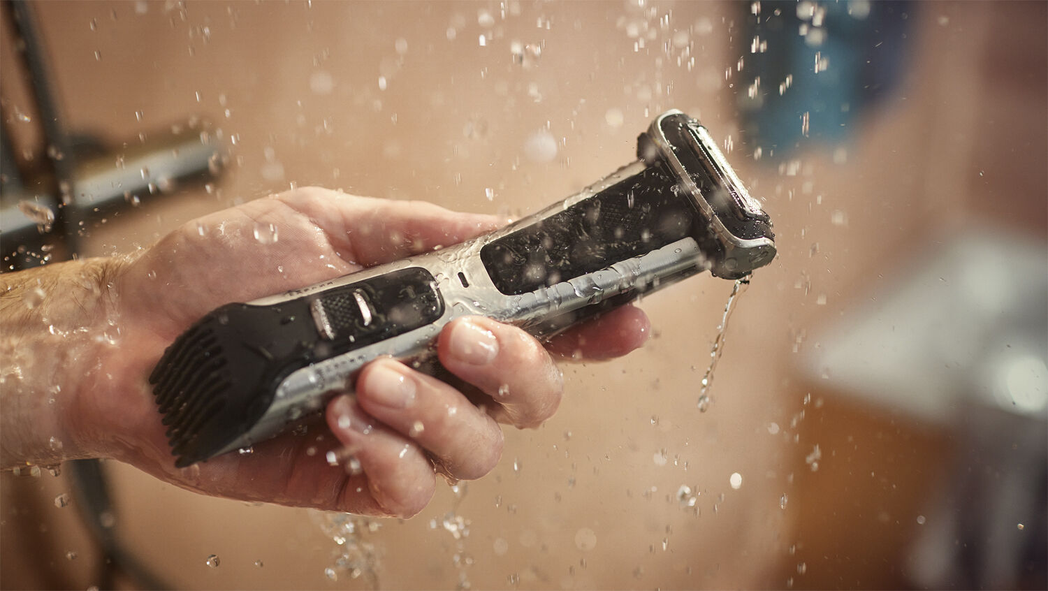 Philips Bodygroom Series 7000 Trimmer til lyske og krop, t&aring;ler vand