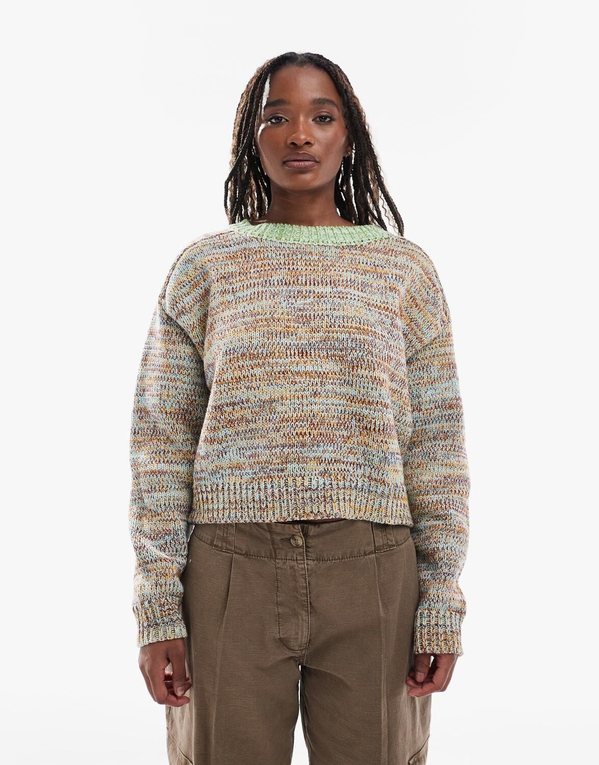 Tsemma Oversize Ls Crew Neck Pullover