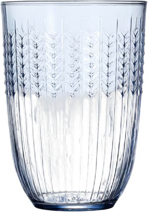 SWGR drikkeglas, 37cl bl&aring; 2pak