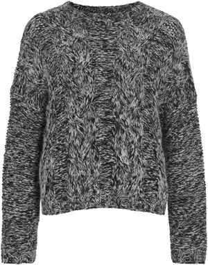 ROUEMMA FUNNEL NECK LS KNIT TOP