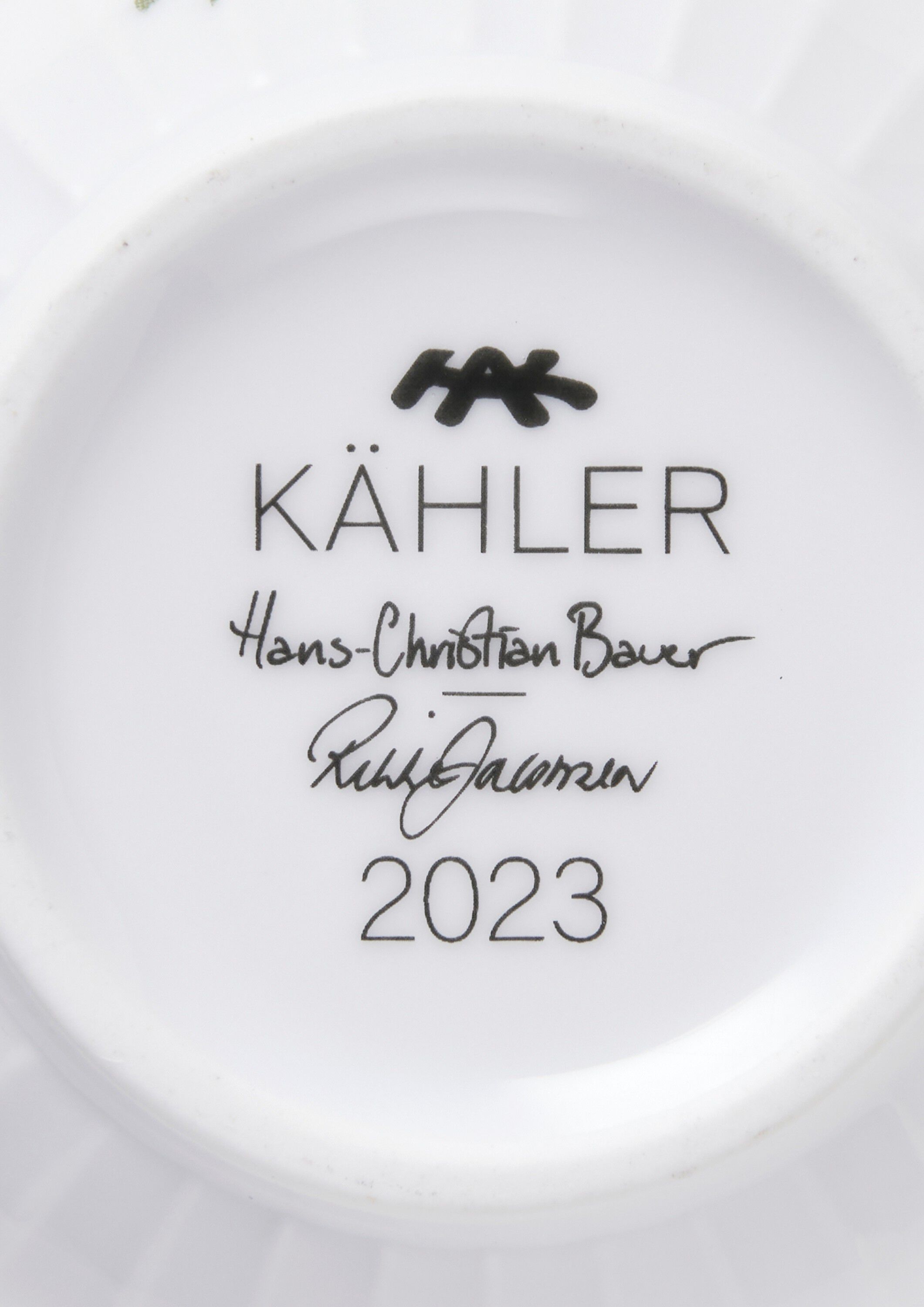 Hammersh&oslash;i Christmas Krus 2023 og 2021 sampak 33 cl hvid m.
