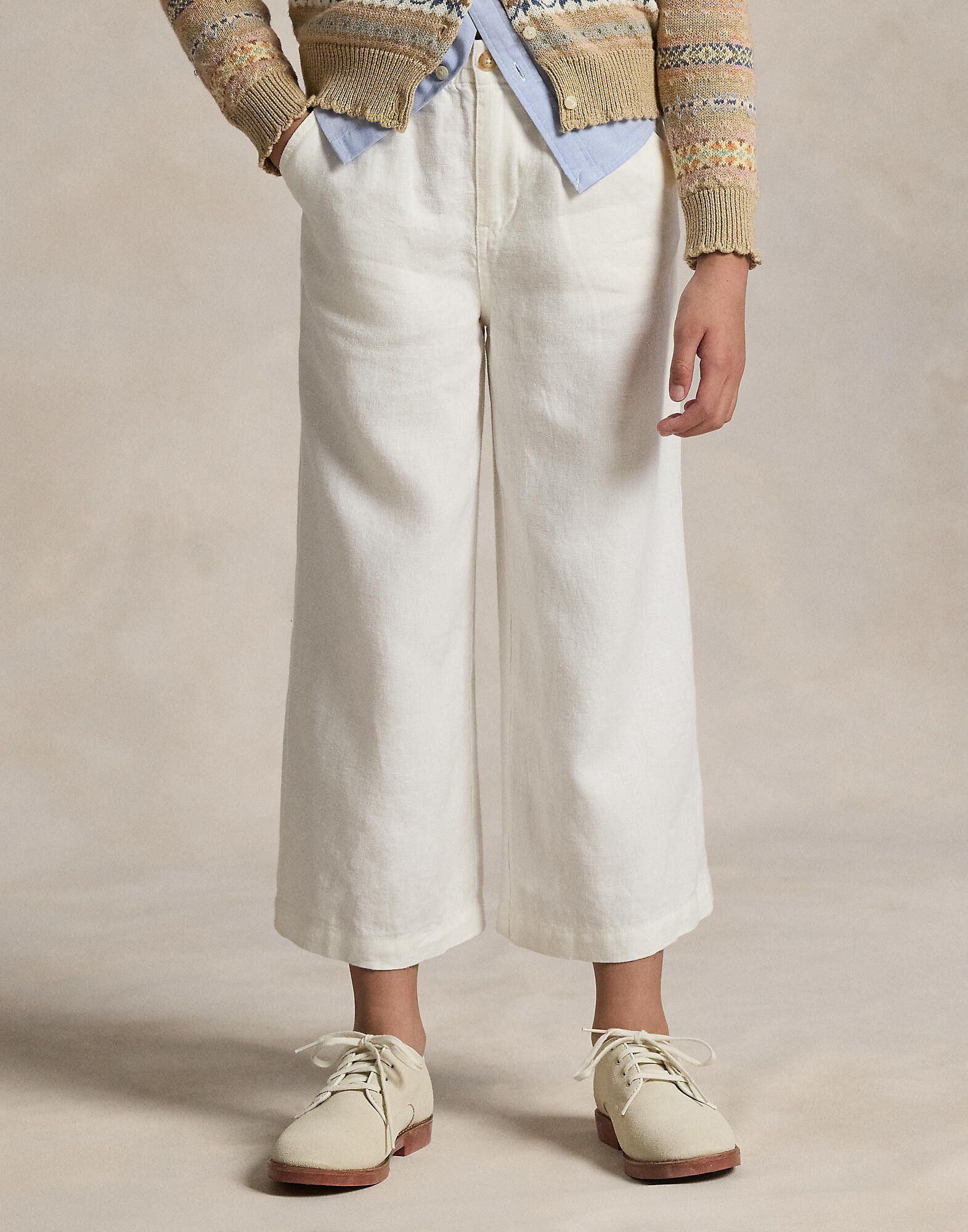 Linen Wide Leg Pant
