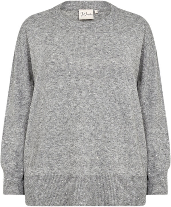 Curvy WA-KLIO 2 Pullover Lys grå