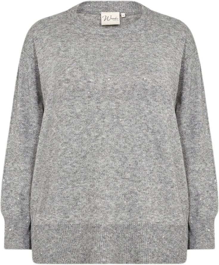 Curvy WA-KLIO 2 Pullover Lys grå