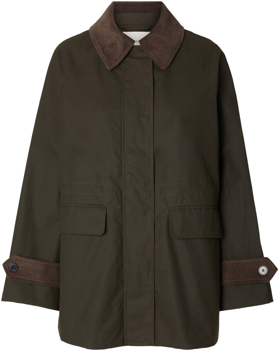 Slwwilma Waxed Jacket Noos