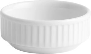 "SkÃ¥l PlissÃ© 7 x 3 cm Vit"
