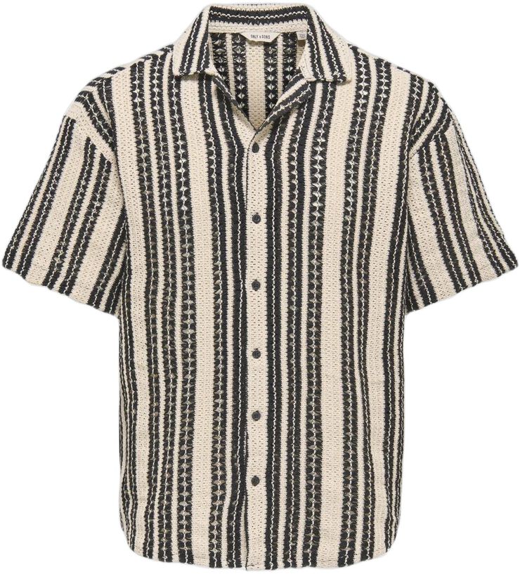 Onsdani Crochet Ss Shirt Noos