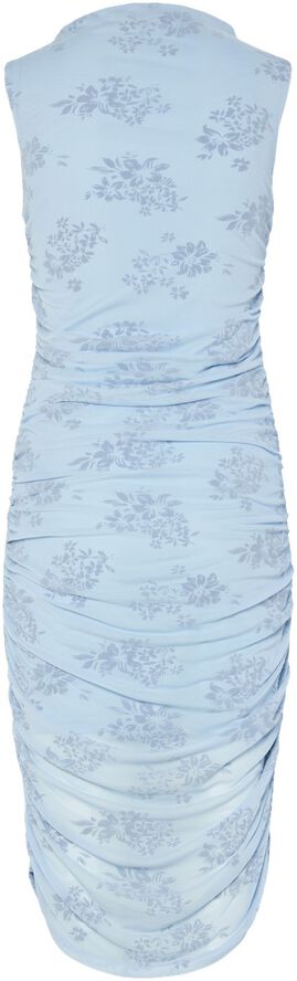 PCMERRY SL RUCHING SHORT DRESS JRS