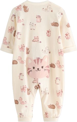 Pyjamas med applikation baktill
