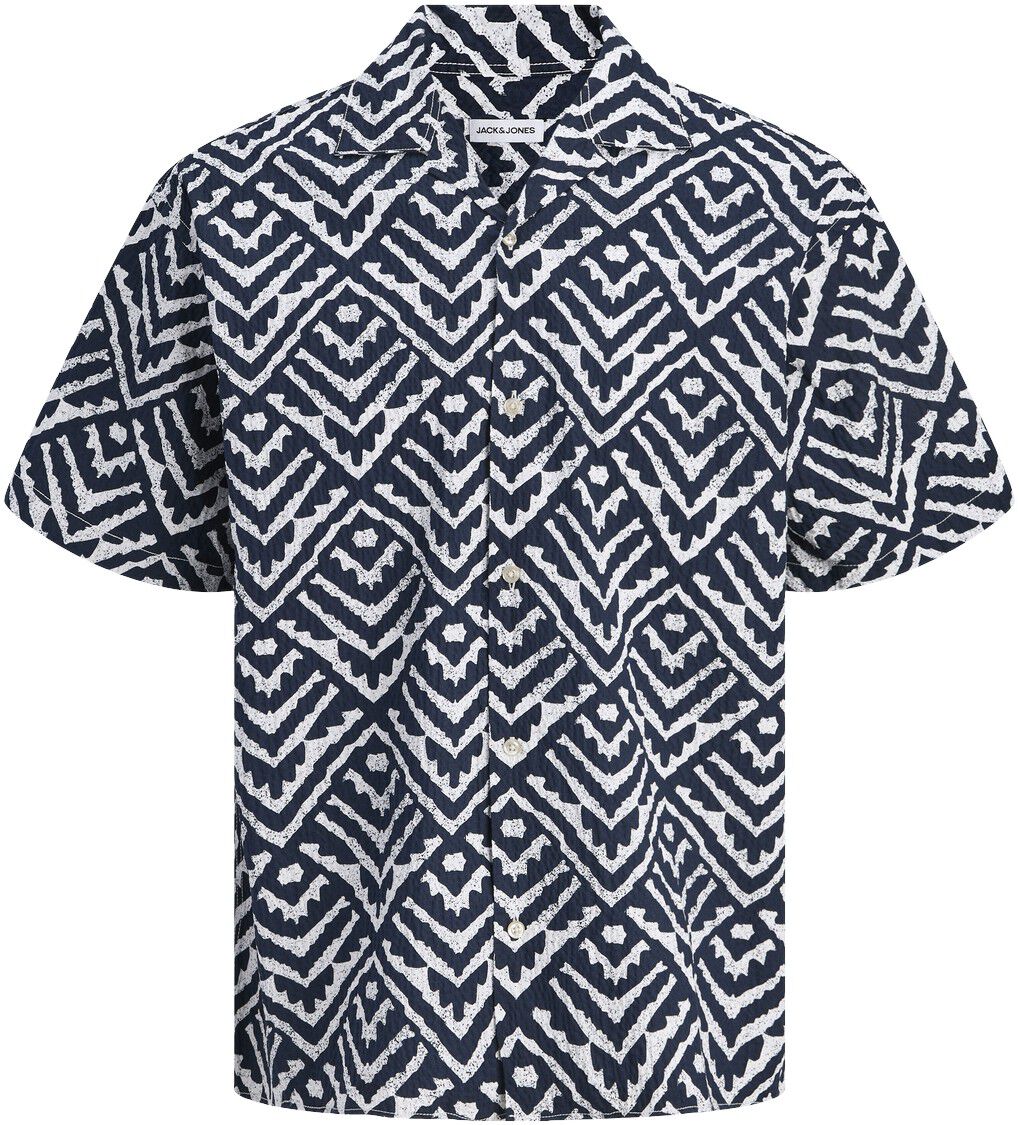 Jjmilo Seersucker Resort Shirt Ss