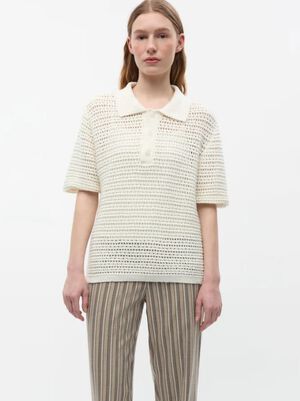 ENSOFS SS POLO KNIT 7254