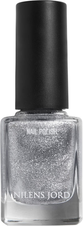 Nail Polish Silver Glitter
