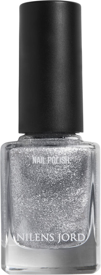 Nail Polish Silver Glitter