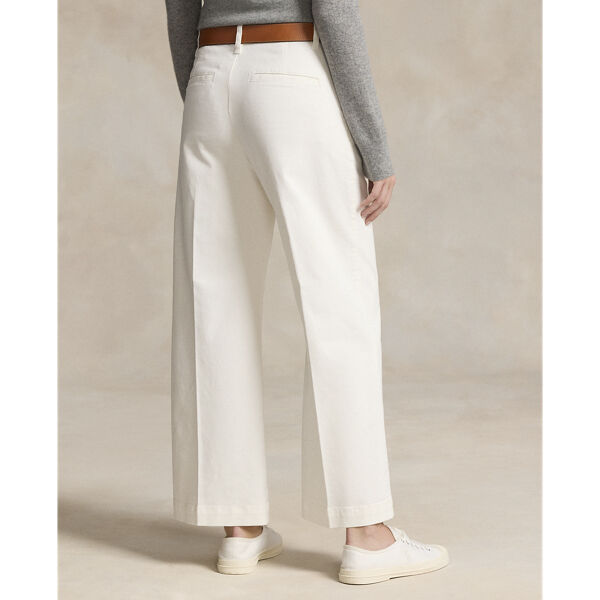 Chino Wide-Leg Pant