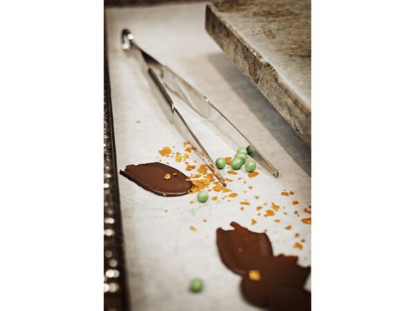 Stekepinsett/matpinsett 18 cm Stål